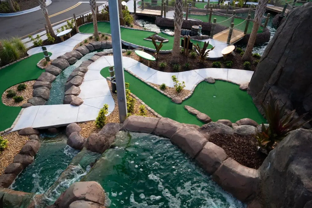 mini golf course