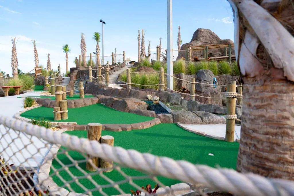 mini golf course
