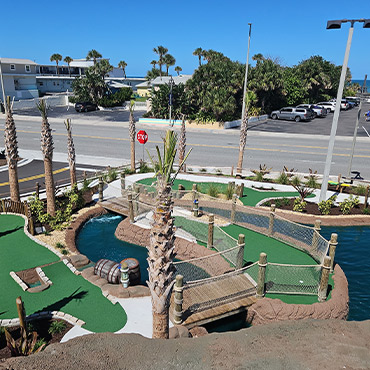 mini golf course